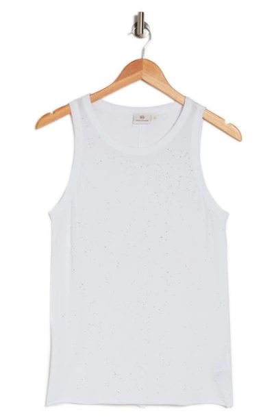 Ag Lexi Tank In Crossroads True White/ Multi