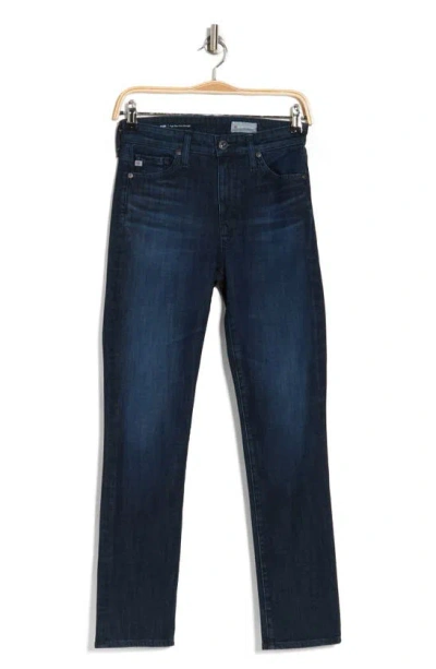 Ag Mari High Waist Slim Straight Leg Jeans In Pxcl