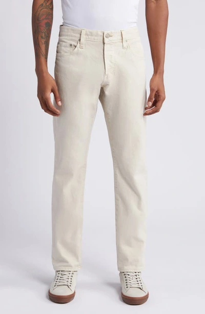 Ag Tellis Modern Slim Twill Pants In Sulfur Siena Sand