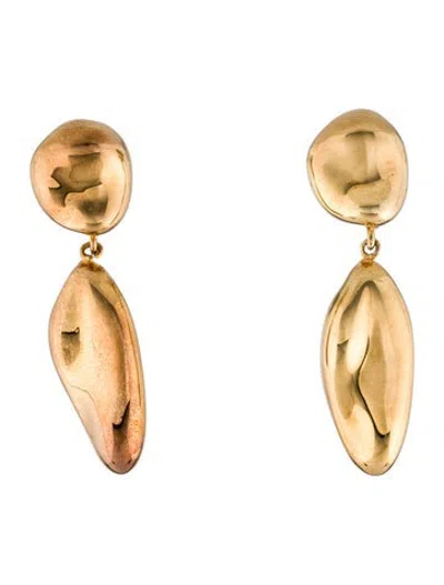 Pre-owned Agmes Short Patrice Drop Earrings In Multicolor
