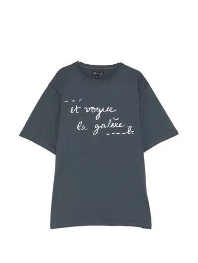 Agnès B. Cool T-shirt In Gray