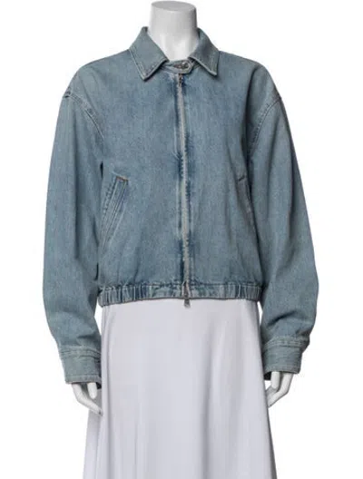 Pre-owned Agolde Denim Jacket In Blue