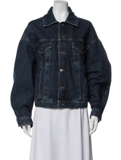 Pre-owned Agolde Denim Jacket In Blue