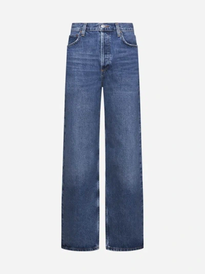 Agolde Low Slung Baggy Jeans In Image