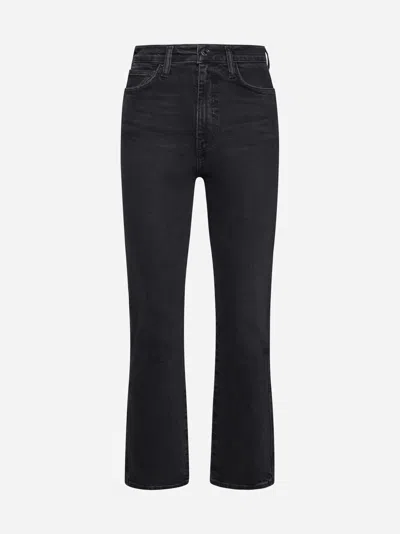 Agolde Pinch Waist Jeans In Black