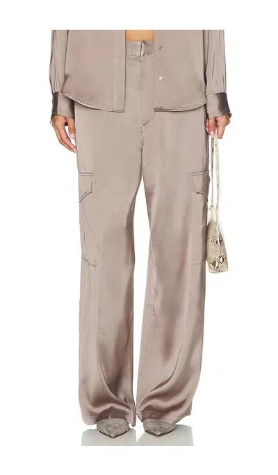 Agolde Shara Pant In Brown