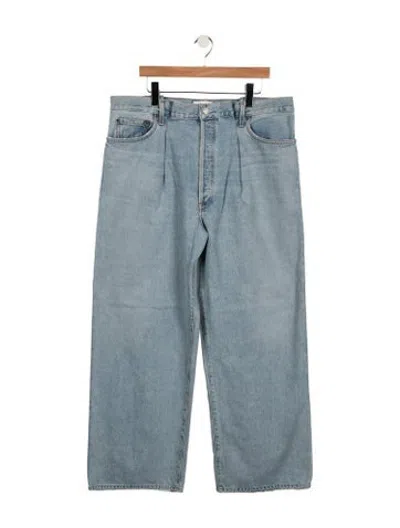 Pre-owned Agolde Straight-leg Jeans In Blue