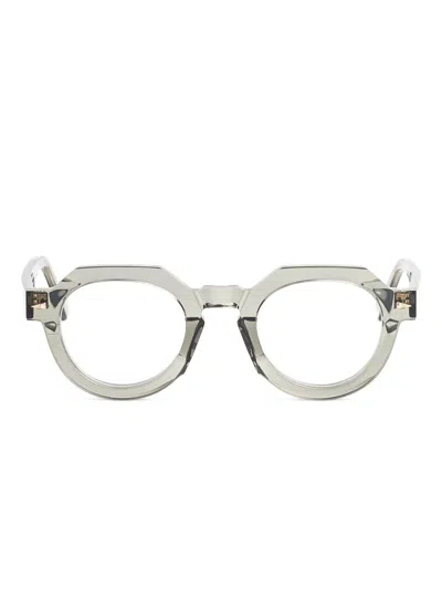 Ahlem Petits Champs Geometric-frame Glasses In White