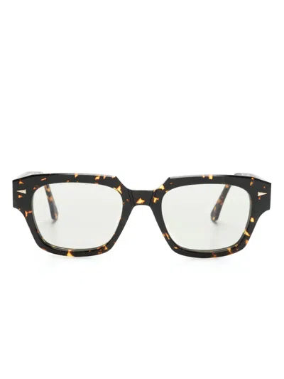 Ahlem Rivoli Square-frame Sunglasses In Brown