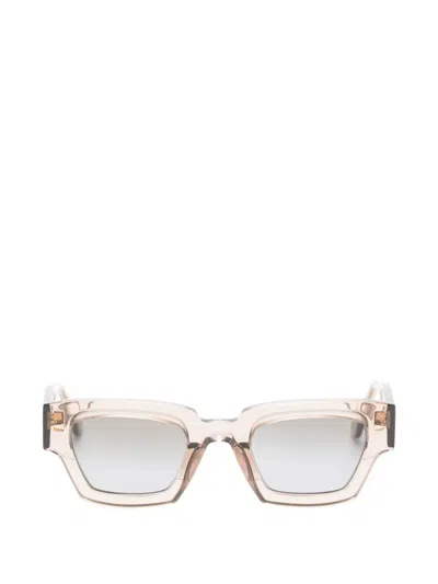 Ahlem Villette Geometric-frame Sunglasses In Pink