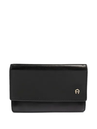 Pre-owned Aigner Vintage 426892 Black