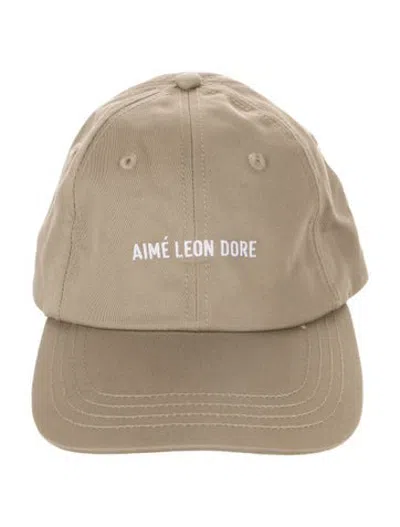 Pre-owned Aimé Leon Dore Cotton Baseball Cap In Neutrals