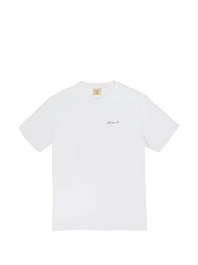 Aimé Leon Dore Franck Pellegrino Sketch-print T-shirt In White