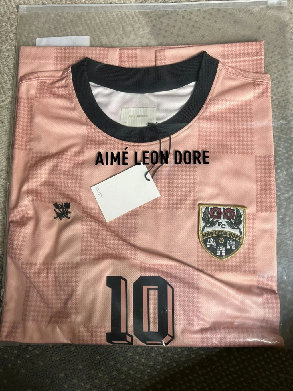 Aime Leon Dore Team Soccer Jersey Tシャツ　M Aime-Leon-Dore-Team-Soccer-