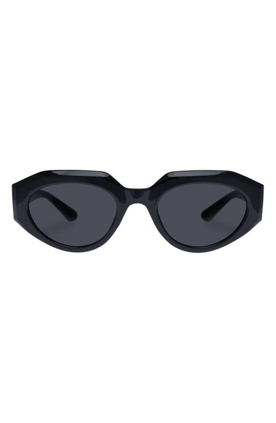 Aire Aphelion 51mm Octagon Sunglasses In Black