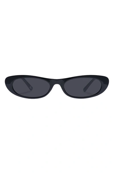 Aire Avior 53mm Cat Eye Sunglasses In Black