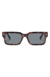Aire Castor 51mm D-frame Sunglasses In Tort