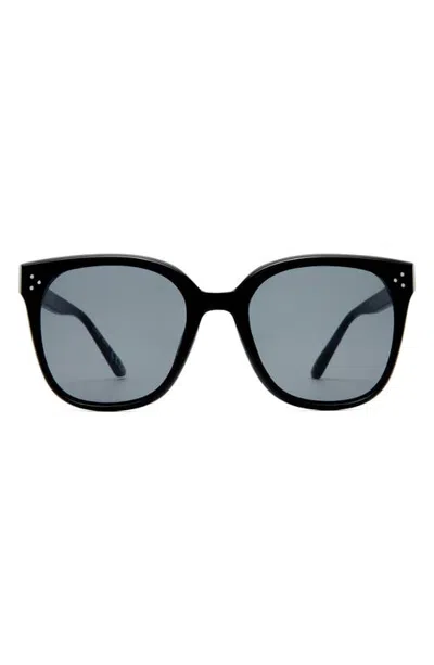 Aire Elementa 62mm Oversize Round Sunglasses In Black