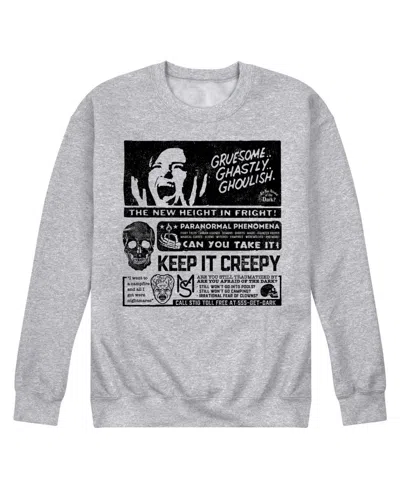 Airwaves Men's Are You Afraid Of The Dark Graphic Fleece Sweatshirt In Athletic Heather