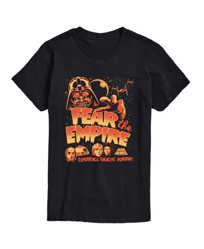 Airwaves Men's Fear The Empire Graphic Star Wars Halloween T-shirt In Black