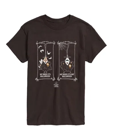 Airwaves Men's Graphic Halloween T-shirt In Dark Brown