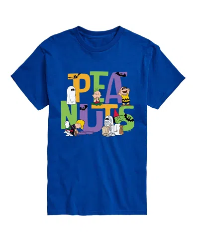 Airwaves Men's Snoopy Halloween Graphic T-shirt In Royal Blue