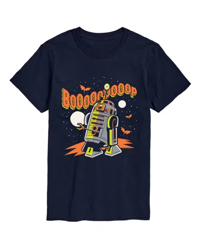 Airwaves Men's Star Wars Graphic Halloween T-shirt In Navy