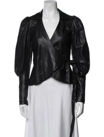Pre-owned Aje Jacket In Black