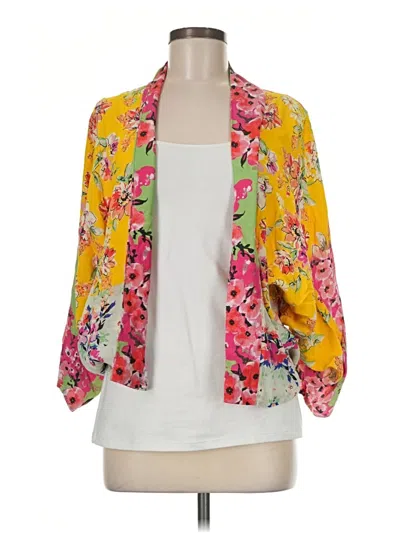 Pre-owned Akemi + Kin Kimono In Yellow