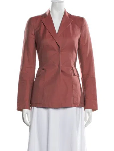 Pre-owned Akris Blazer In Pink