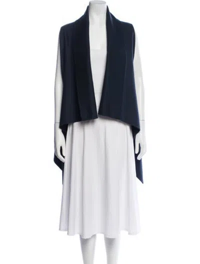 Pre-owned Akris Cashmere Jacket In Blue