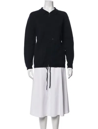 Pre-owned Akris Cashmere Sweater In Black