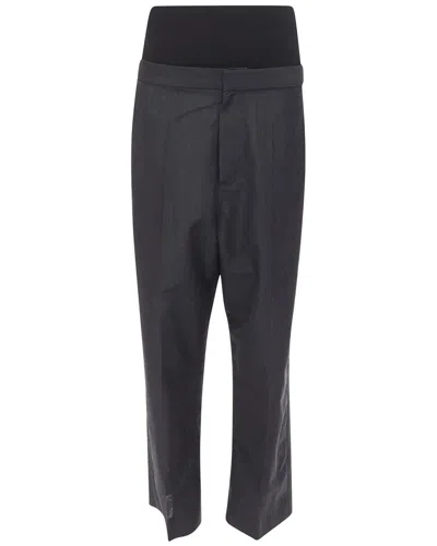 Pre-owned Alaïa 2024 Mohair Cropped Pant, Size Fr 38 (authentic Pre-loved)