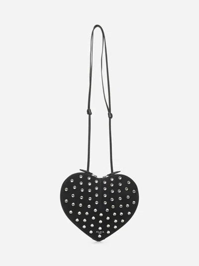Alaïa Black Le Cœur Shoulder Bag