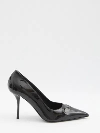 Alaïa Alaia Le Cœur 3d Patent Leather Pumps In Black