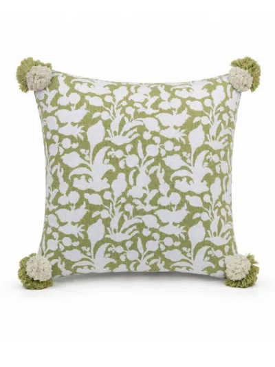 Alamwar Foxglove Decorative Pillow Cover In Green