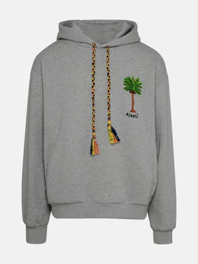 Alanui Felpa Capp.stay Positive In Grey