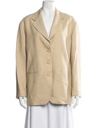 Pre-owned Alberta Ferretti Blazer In Neutrals