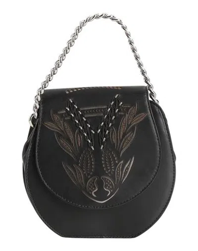Alberta Ferretti Woman Handbag Black Size - Leather