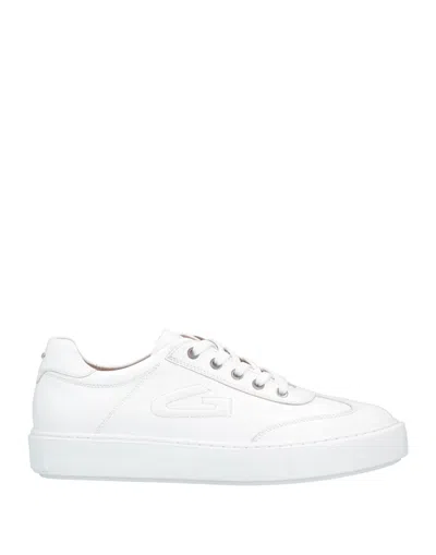 Alberto Guardiani Sneakers In White