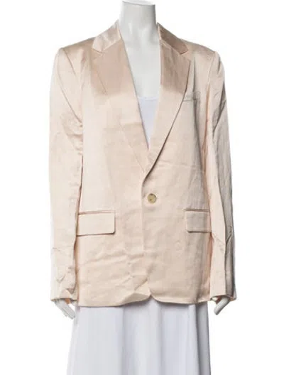 Pre-owned A.l.c Linen Blazer W/ Tags In Neutrals