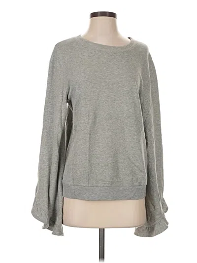 Pre-owned A.l.c Long Sleeve T-shirt In Gray