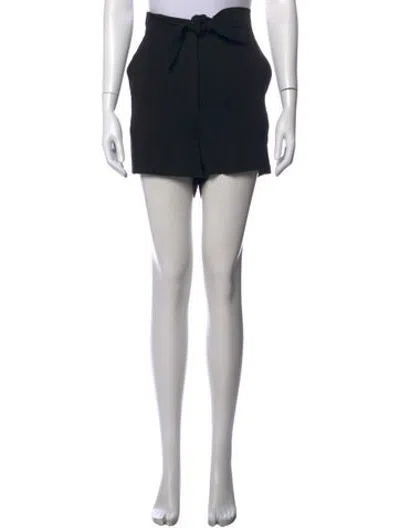 Pre-owned A.l.c Mini Shorts In Black
