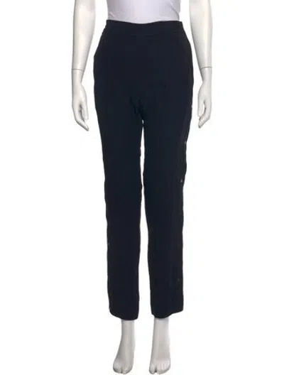Pre-owned A.l.c Straight Leg Pants In Black