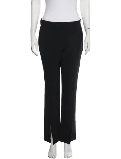 Pre-owned A.l.c Straight Leg Pants In Black
