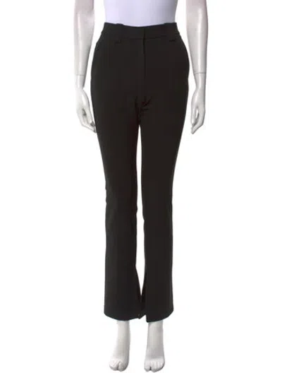 Pre-owned A.l.c Straight Leg Pants In Black