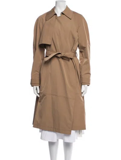 Pre-owned A.l.c Trench Coat In Brown