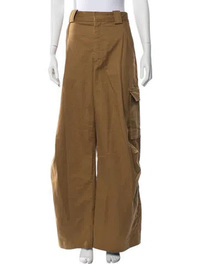 Pre-owned A.l.c Wide Leg Pants In Neutrals