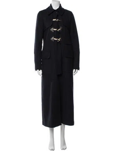 Pre-owned A.l.c Wool Coat In Blue