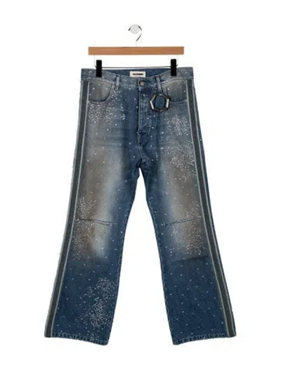 Pre-owned Alchemist Straight-leg Jeans W/ Tags In Blue